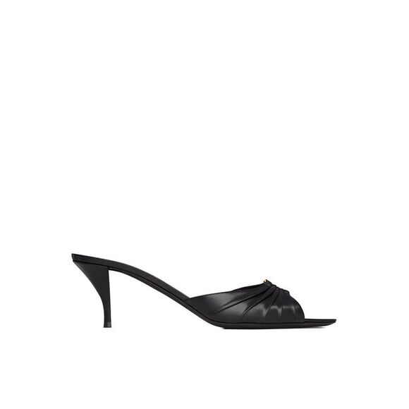 SAINT LAURENT Shoes - Saint Laurent Women Smooth Leather Babylone Mule